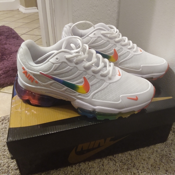 nike air rainbow shoes